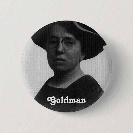 goudmanknop ronde button 5,7 cm (Voorkant)