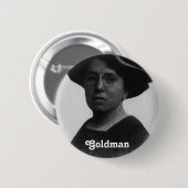 goudmanknop ronde button 5,7 cm (Voorkant /achterkant)