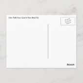 Goudmantel bij Gletsjer I Briefkaart (Achterkant)