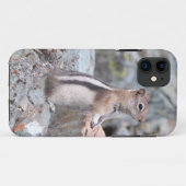 Goudmantelgrondeekhoorn bij Glacier II Case-Mate iPhone Case (Achterkant (horizontaal))