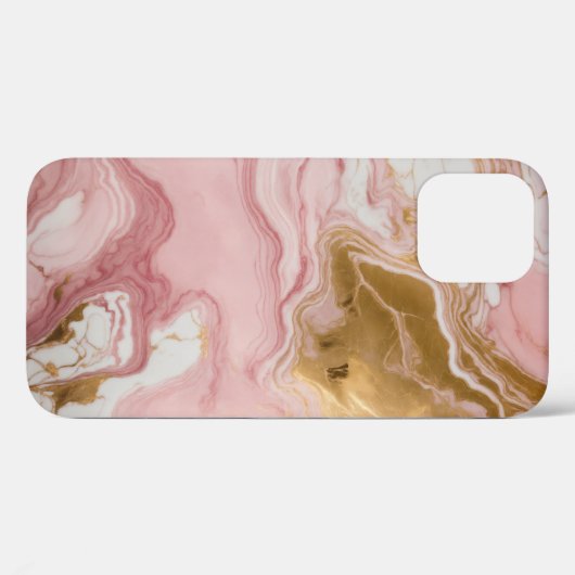 goudmarmer Case-Mate iPhone case (Achterkant (horizontaal))