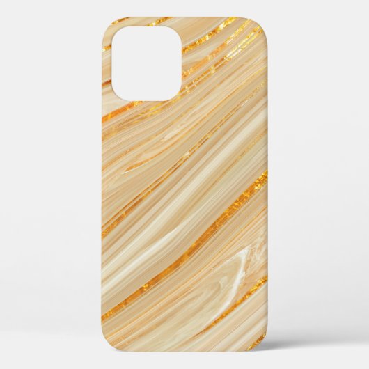 Goudmarmer Case-Mate iPhone Case (Achterkant)