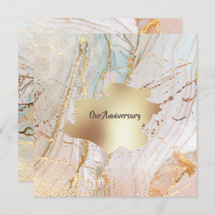 Goudmarmer geode textuur ZEER elegante partij Kaart