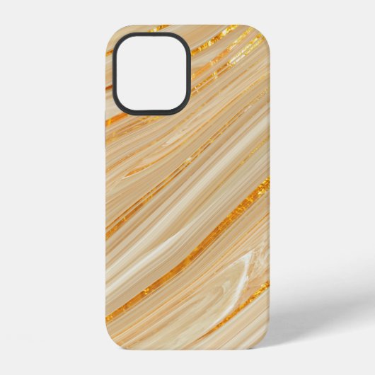 Goudmarmer iPhone Hoesje (Achterkant)