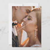 Goudmarmer tint typografie zwart kaart (Achterkant)