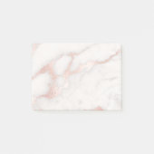 goudmarmer van elegant roos post-it® notes (Voorkant)
