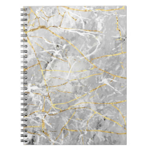 Goudmarmertextuur Notitieboek
