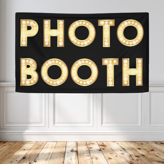  goudmarquetbriefjes Weddenschap Foto Booth Spandoek