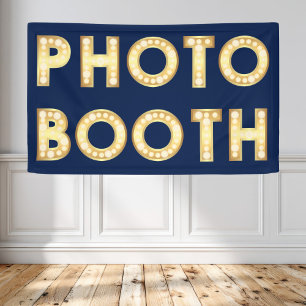  goudmarquetbriefjes Weddenschap Foto Booth Spandoek
