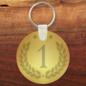 goudmedaille sleutelhanger (Voorkant)