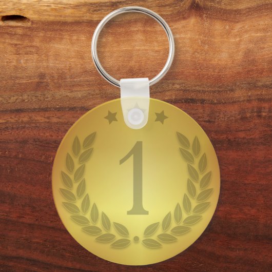 goudmedaille sleutelhanger (Voorkant)