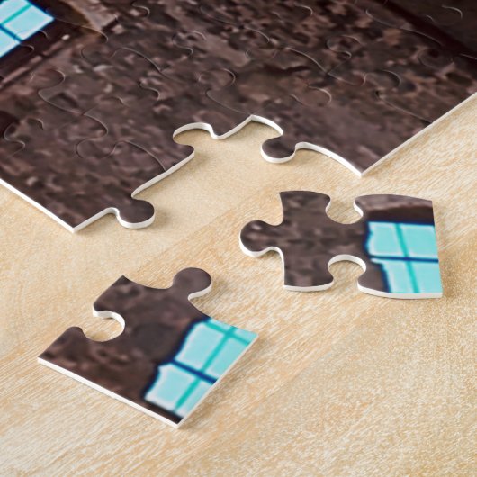 goudmeel legpuzzel (Zijkant)