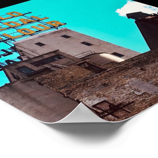 goudmeel poster (Hoek)