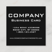 goudmeel vierkante visitekaartje (Achterkant)