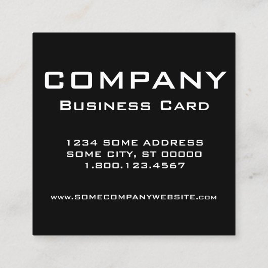 goudmeel vierkante visitekaartje (Achterkant)