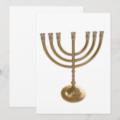 goudmenorah (Voorkant / Achterkant)