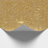 Goudmetaalvlokken Cadeaupapier (Hoek)
