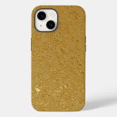 Goudmetaalvlokken Case-Mate iPhone Case (Achterkant)