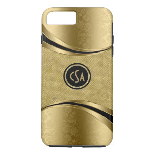 Goudmetalen blik met gouden glitter Case-Mate iPhone case