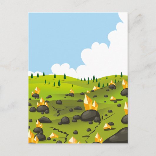 Goudmijn Briefkaart (Voorkant)