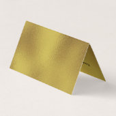 Goudmoderne achtergrond visitekaartje (Achterkant)