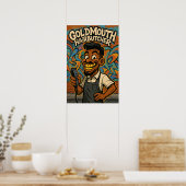Goudmond Haar Slager Poster (Keuken)