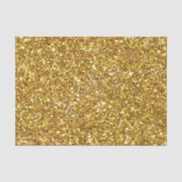 Goudmousserend glitterpatroon tissuepapier