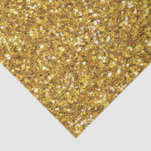 Goudmousserend glitterpatroon tissuepapier (Detail)