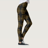 Goudmousserende ventilator leggings (Rechts)