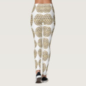 Goudmousserende ventilator leggings (Achterkant)