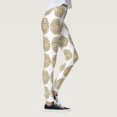 Goudmousserende ventilator leggings (Rechts)