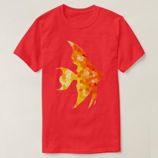 Goudmozaïekvis T-shirt (Design voorkant)