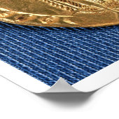 Goudmunt, met sint-janskruid uit de 16e eeuw poster (Hoek)