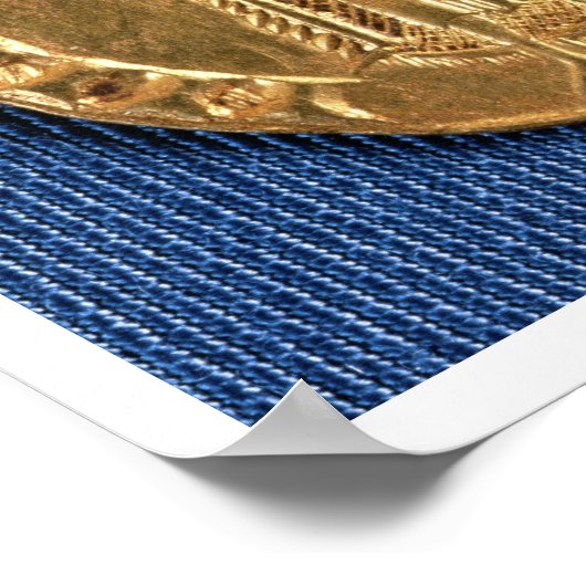 Goudmunt, met sint-janskruid uit de 16e eeuw poster (Hoek)