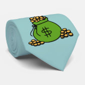 Goudmunten Stropdas (Opgerold)