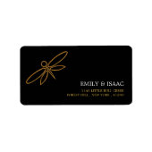  goudolieramp etiket (Voorkant)