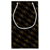  goudolieramp met het huwelijk klein cadeauzakje (Achterkant)