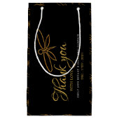  goudolieramp met het huwelijk klein cadeauzakje (Voorkant)