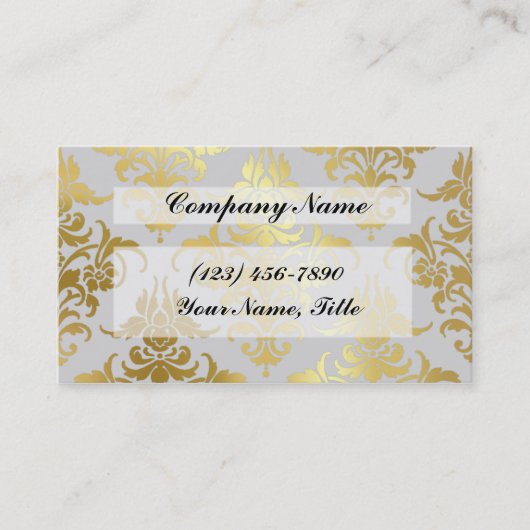  goudolieramp visitekaartje (Voorkant)