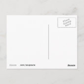 goudolifant briefkaart (Achterkant)