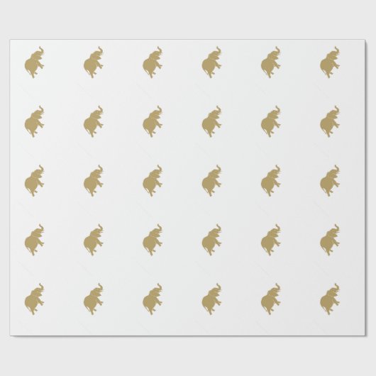 Goudolifant Cadeaupapier (Vlak)