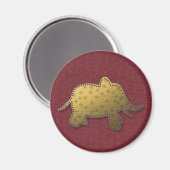 goudolifant magneet (Voorkant / Achterkant)