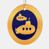 Goudonderzeeërs Keramisch Ornament (Links)