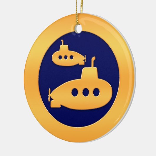 Goudonderzeeërs Keramisch Ornament (Links)