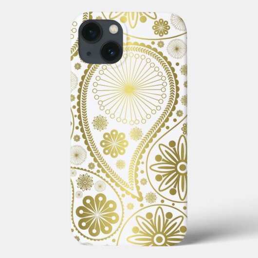Goudpaisleurpatroon Case-Mate iPhone Case (Achterkant)