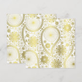 Goudpaisleypatroon (Voorkant / Achterkant)