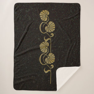 " goudpalm sherpa blanket " sherpa deken