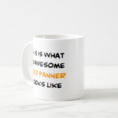 goudpanner, geweldige koffiemok (Voorkant links)