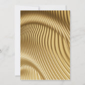 Goudpapier met legante Rozen Kaart (Achterkant)