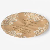 Goudpapier van 50e Jubileum, Borden Papieren Bordje (Gekanteld)
